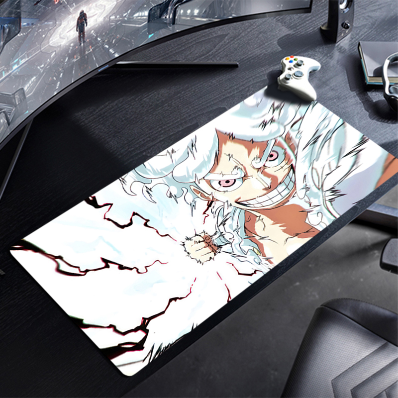 Pc Gaming Keyboard And Mouse - Mauspad One Piece Anime Gamer PC