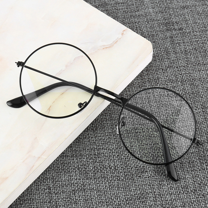 Gaming Glasses Blue Light - Männer und frauen retro rund blaulicht