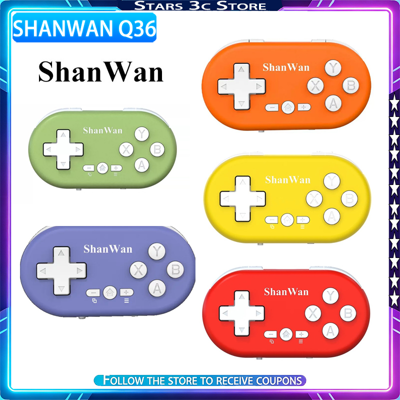 Pc Gaming On Android - ShanWan Q36 Mini-Spielcontroller Kabelloser Bluetooth-Kleincontroller Tragbar