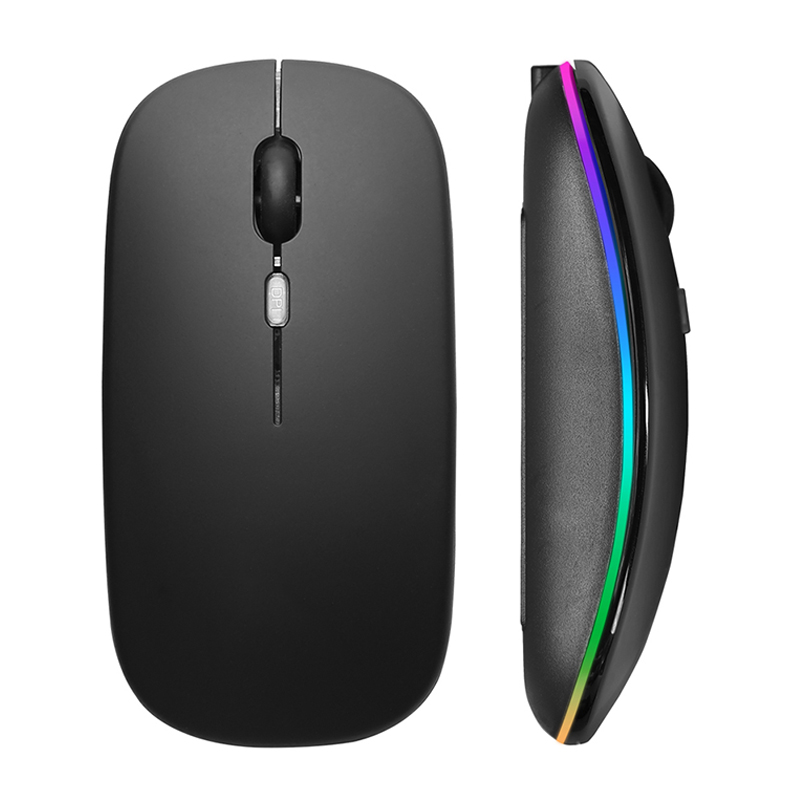 Rgb Light Strip - Drahtlose Maus RGB Wiederaufladbare USB 2,4