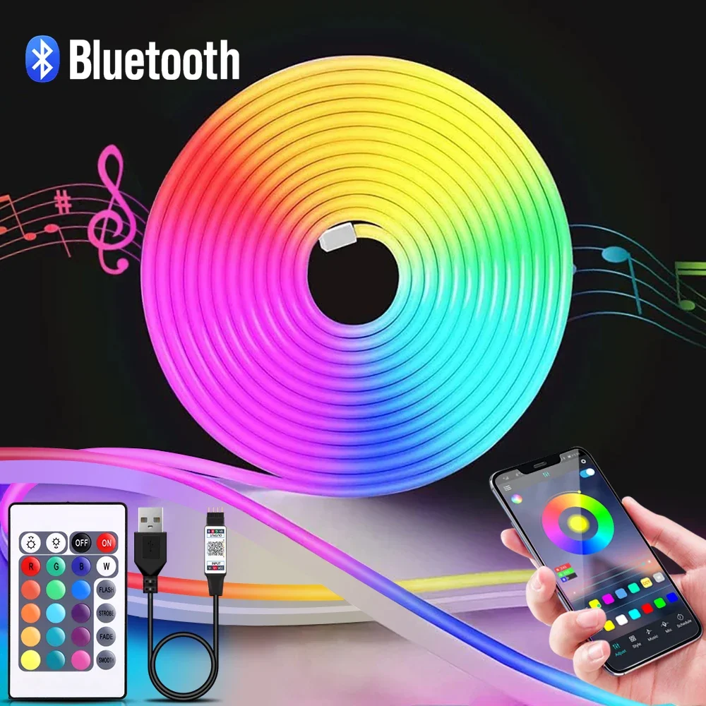 Rgb Light Strip - 1-5 m RGB LED Neon Streifen