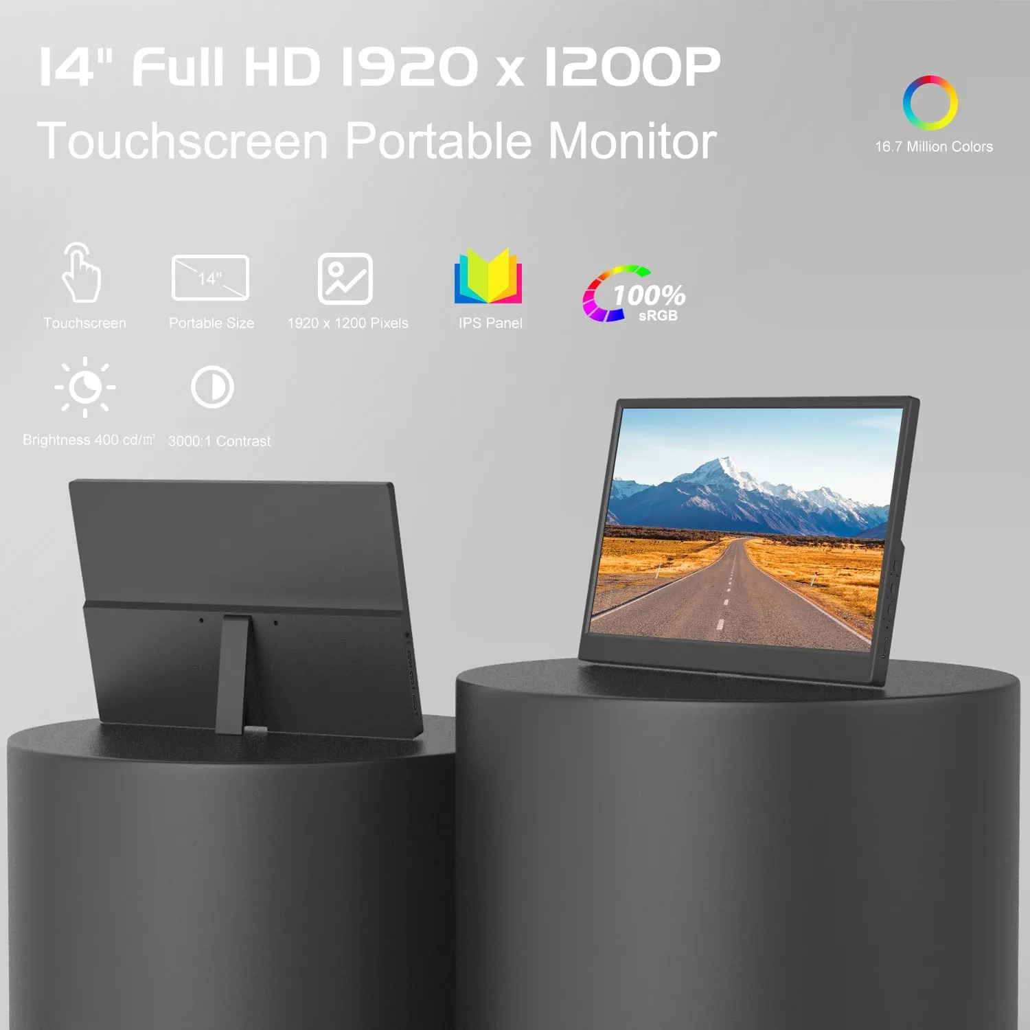 1920*1200 14-zoll Tragbare Mon – Pc Gaming On Android Bewertung und Preis