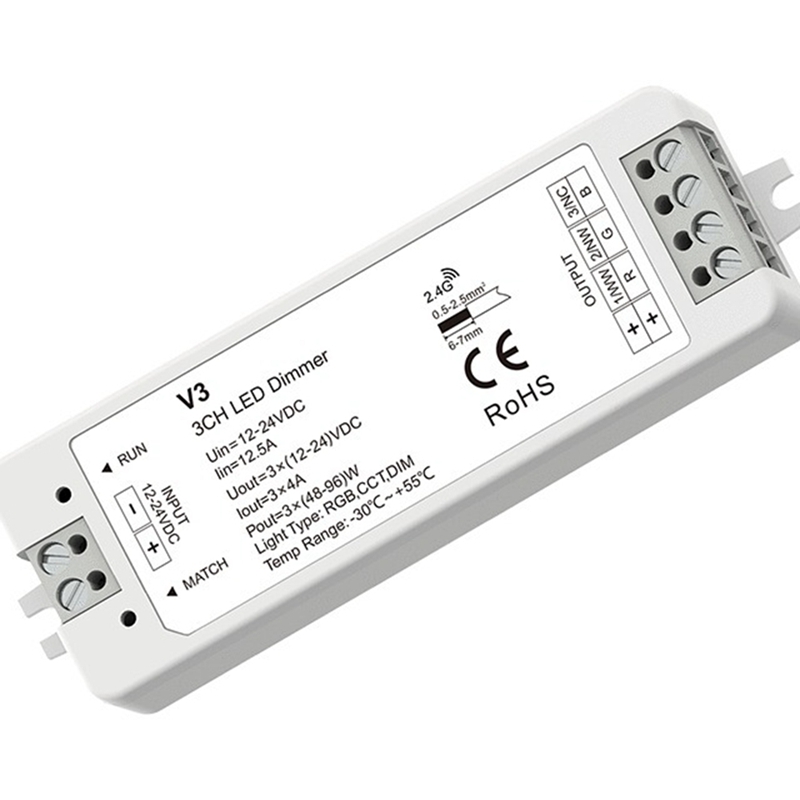 LED-Controller 3-Kanal V3 2,4  – Rgb Light Strip Bewertung und Preis