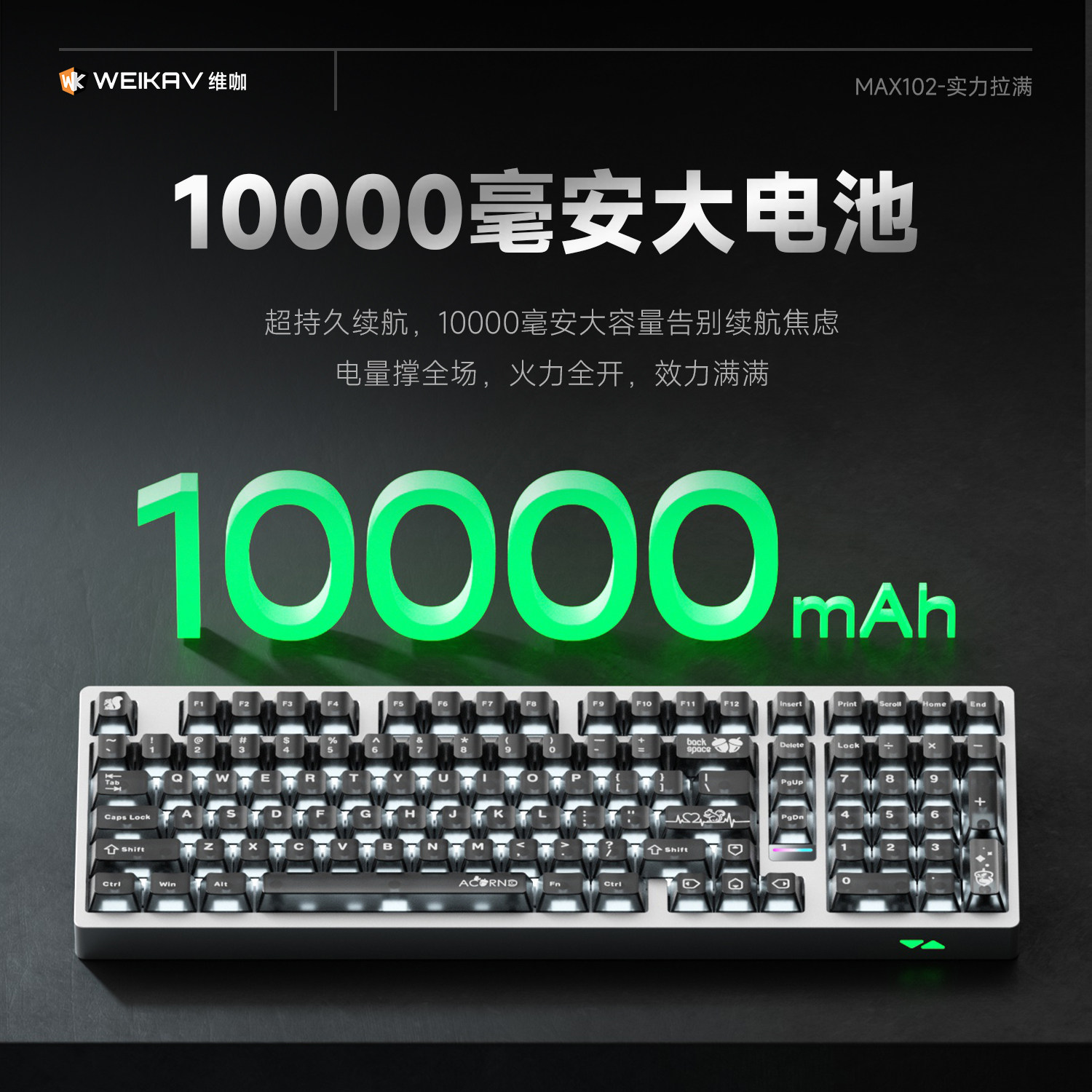 Weika Max102 Aluminiumgehäuse, – Pc Gaming Keyboards Bewertung und Preis
