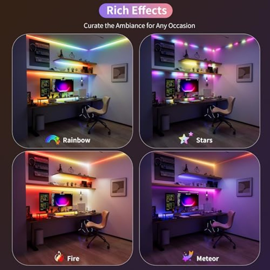 RGB Smart IC COB LED-Lichtband – Rgb Light Strip Bewertung und Preis