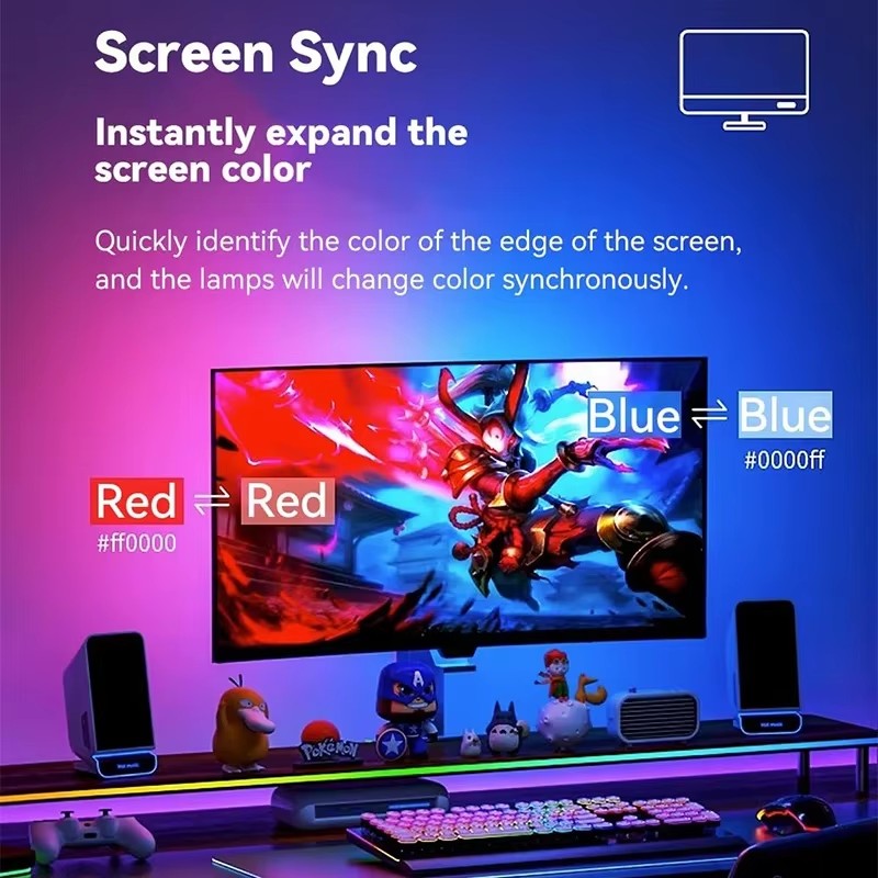 RGB-Gaming-Lichtleiste Monitor – Rgb Light Strip Bewertung und Preis